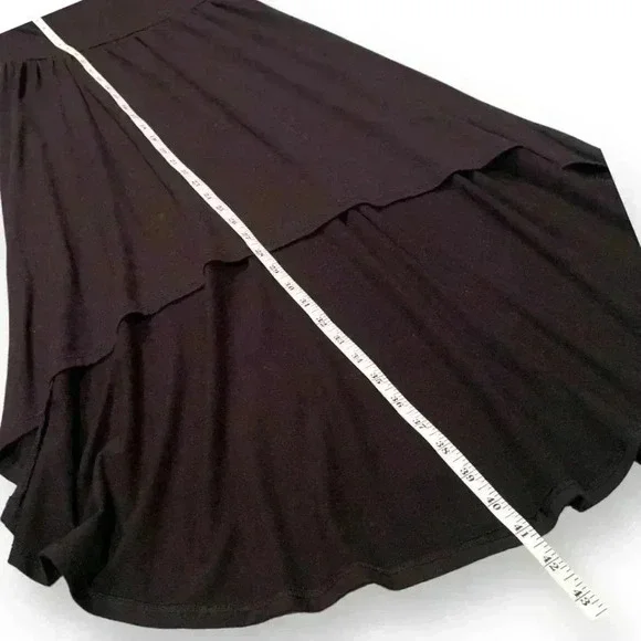 Women's Juniors' Xhilaration Black Strapless High-low Dress - Picture 9 of 11